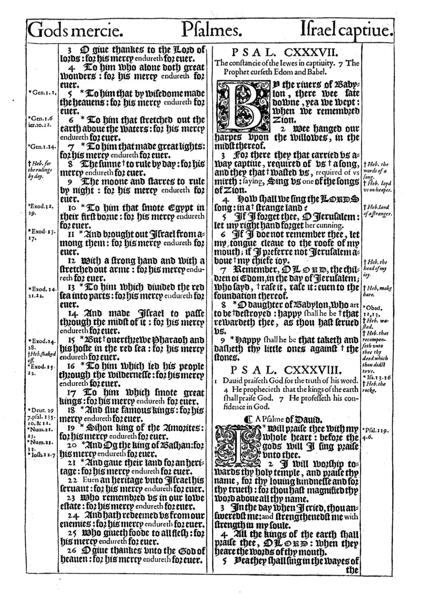 1611 King James Bible - Brown
