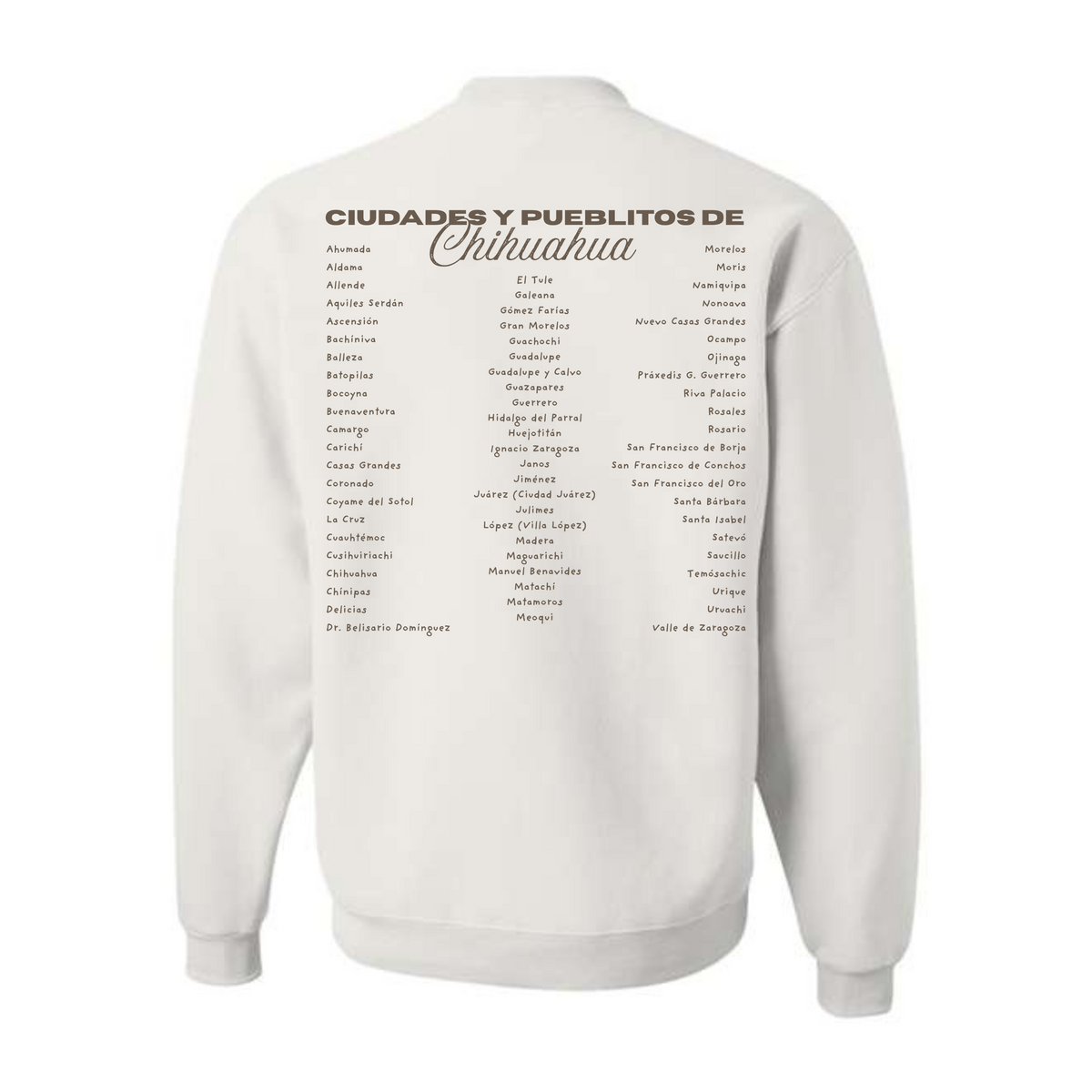 Chihuahua Social Club Crewneck • Tee