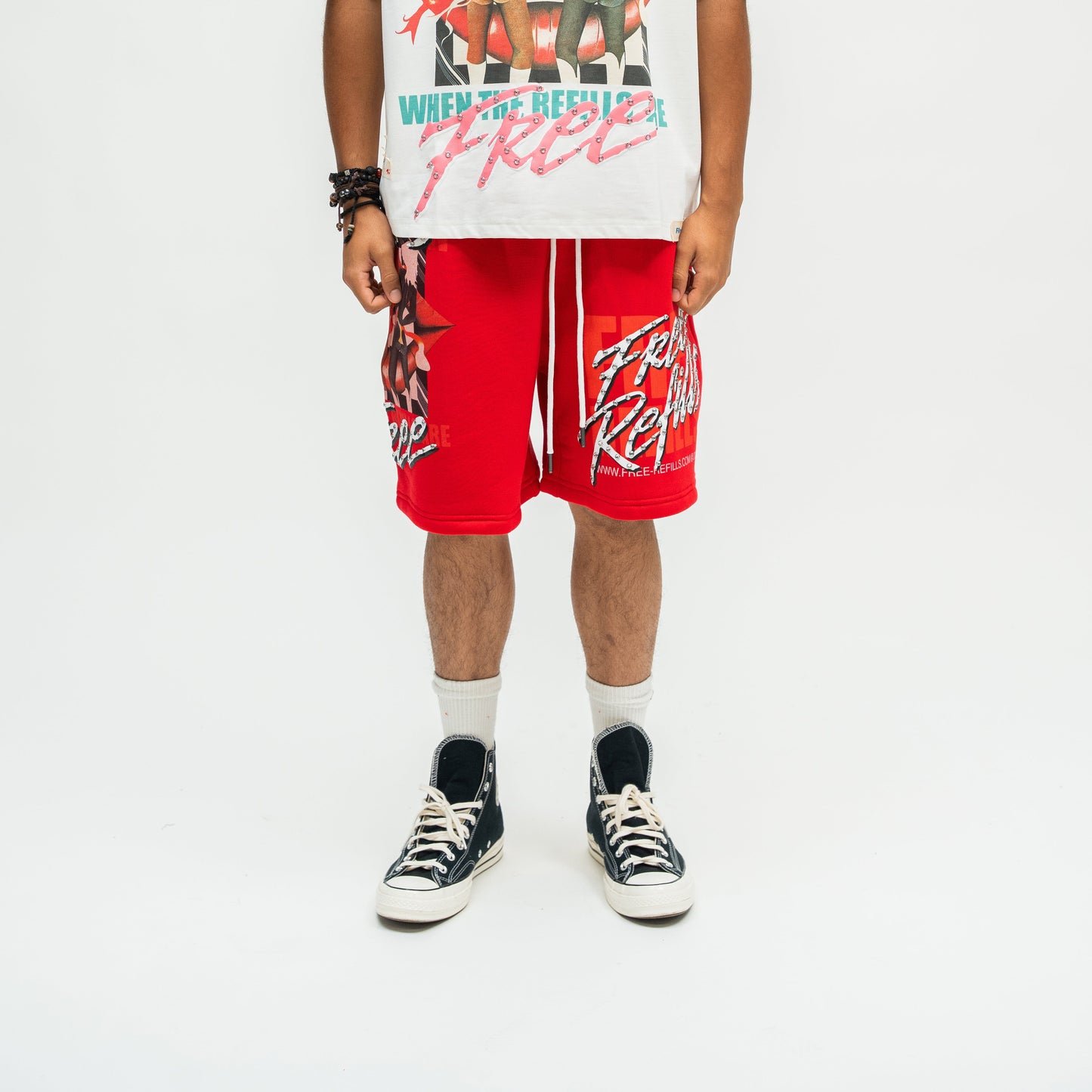 Temptation Shorts - Red