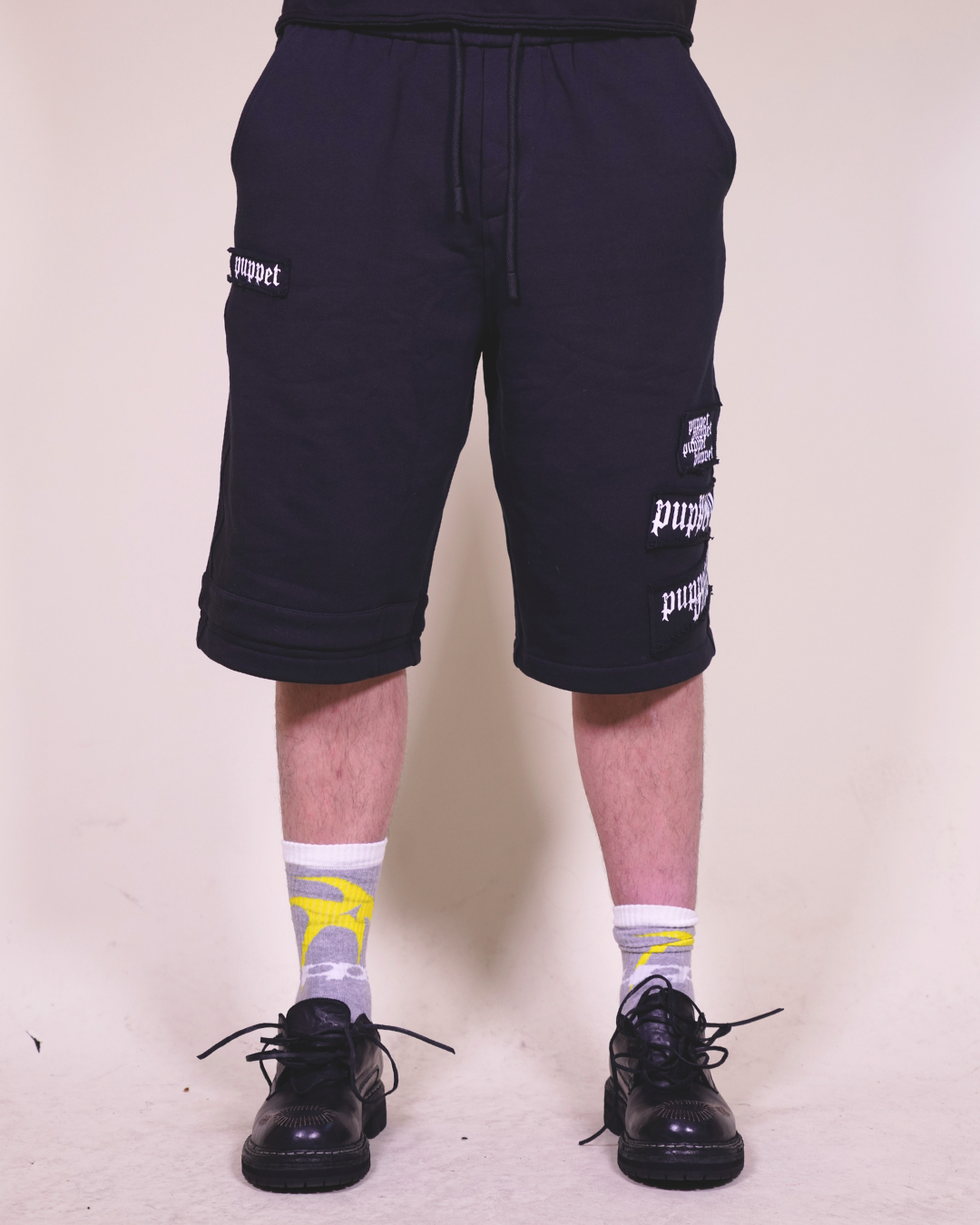 Slashed Sweat Short