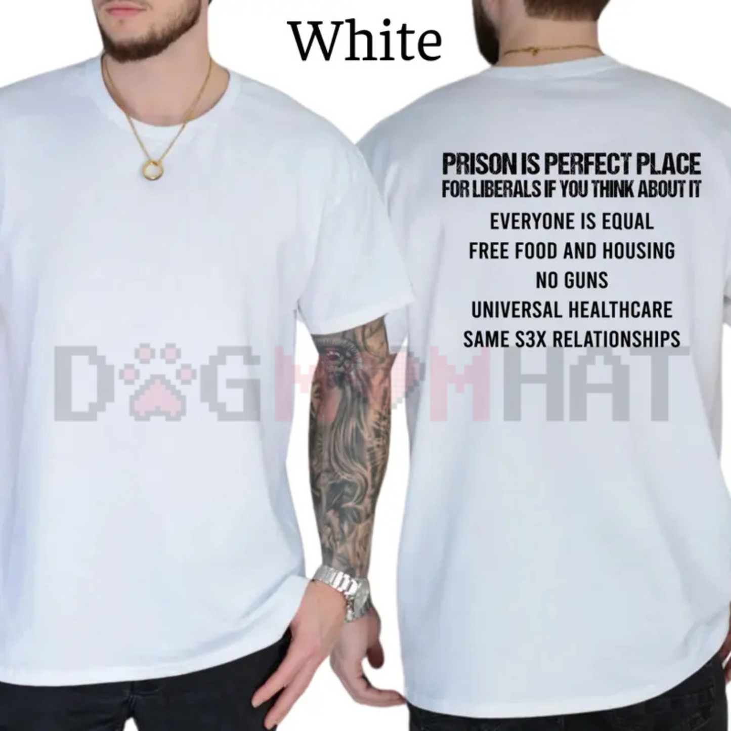 "Prison Is Perfect Place For Liberals" T-Shirt