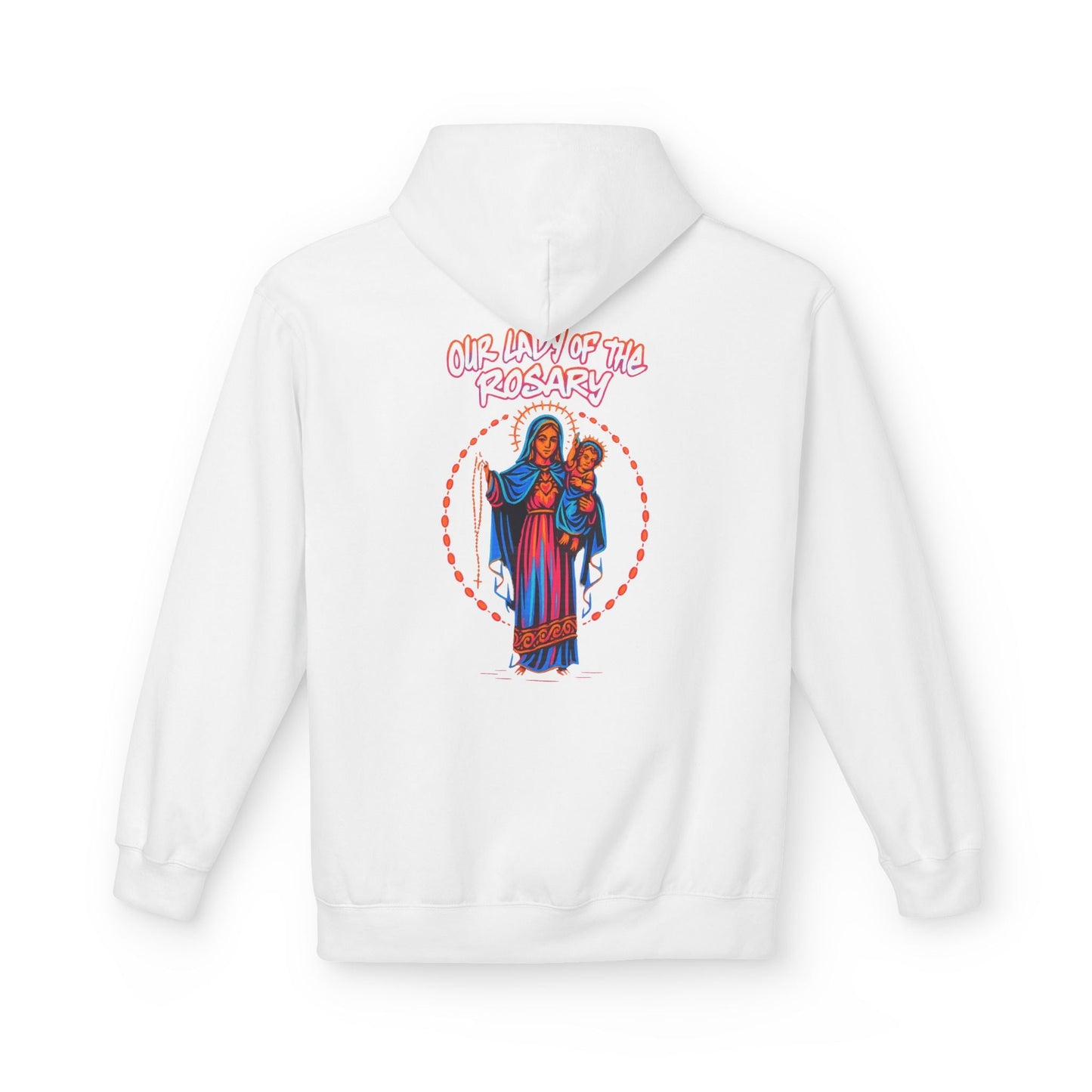 Our Lady of the Rosary | Catholic Hoodie | Marian Faith