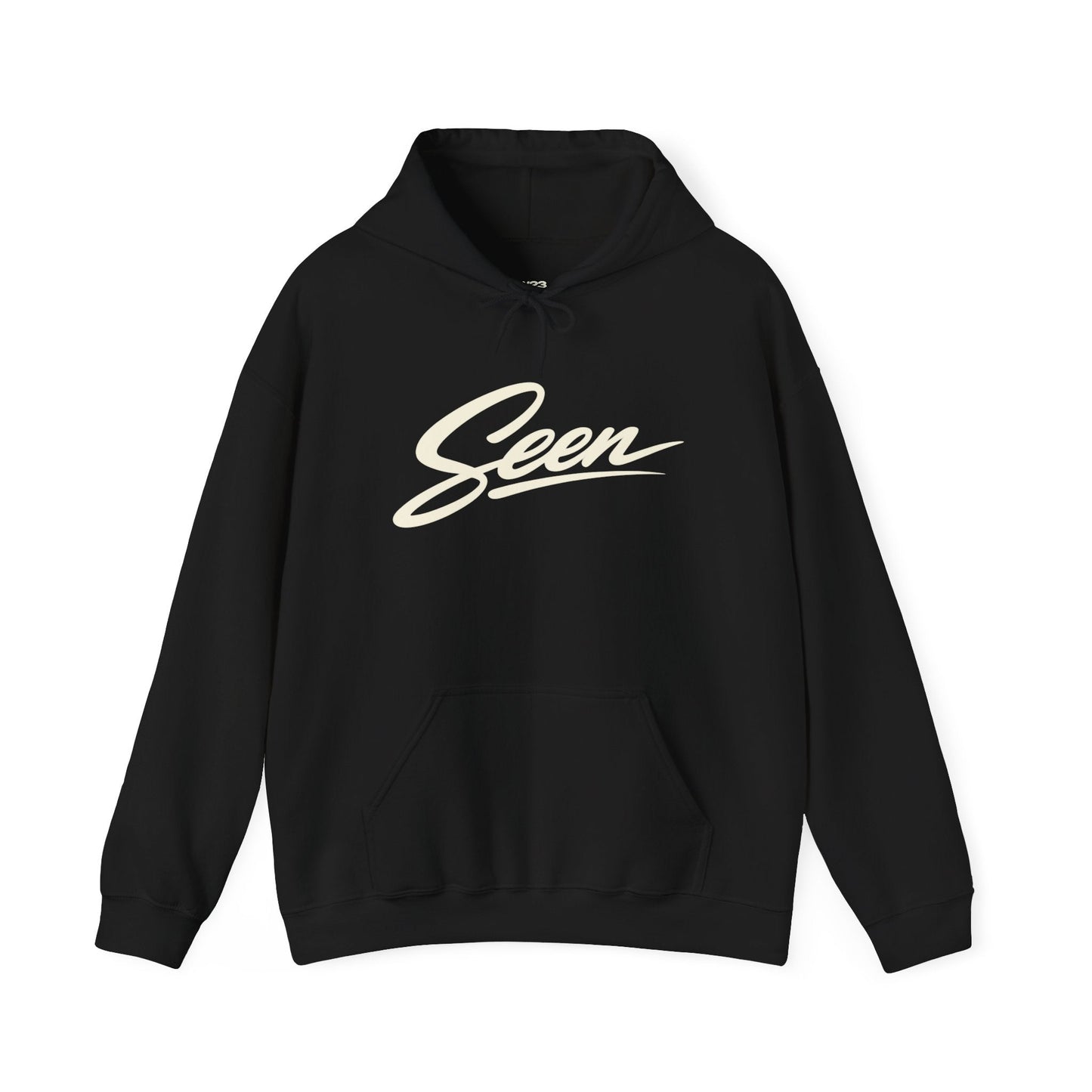 Seen Script Hoodie | Vintage Script Logo Pullover