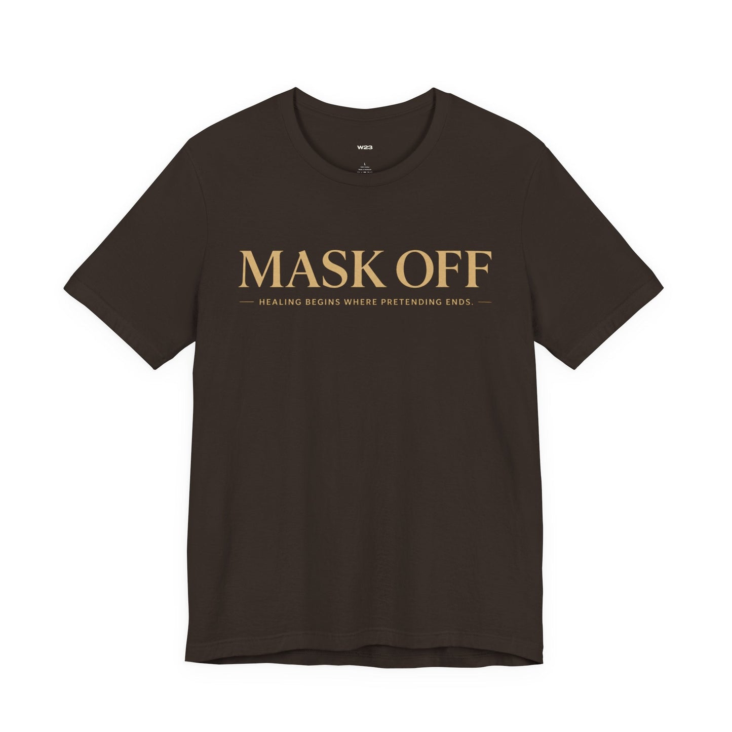 Mask Off Tee — SEEN: Unmasked Collection