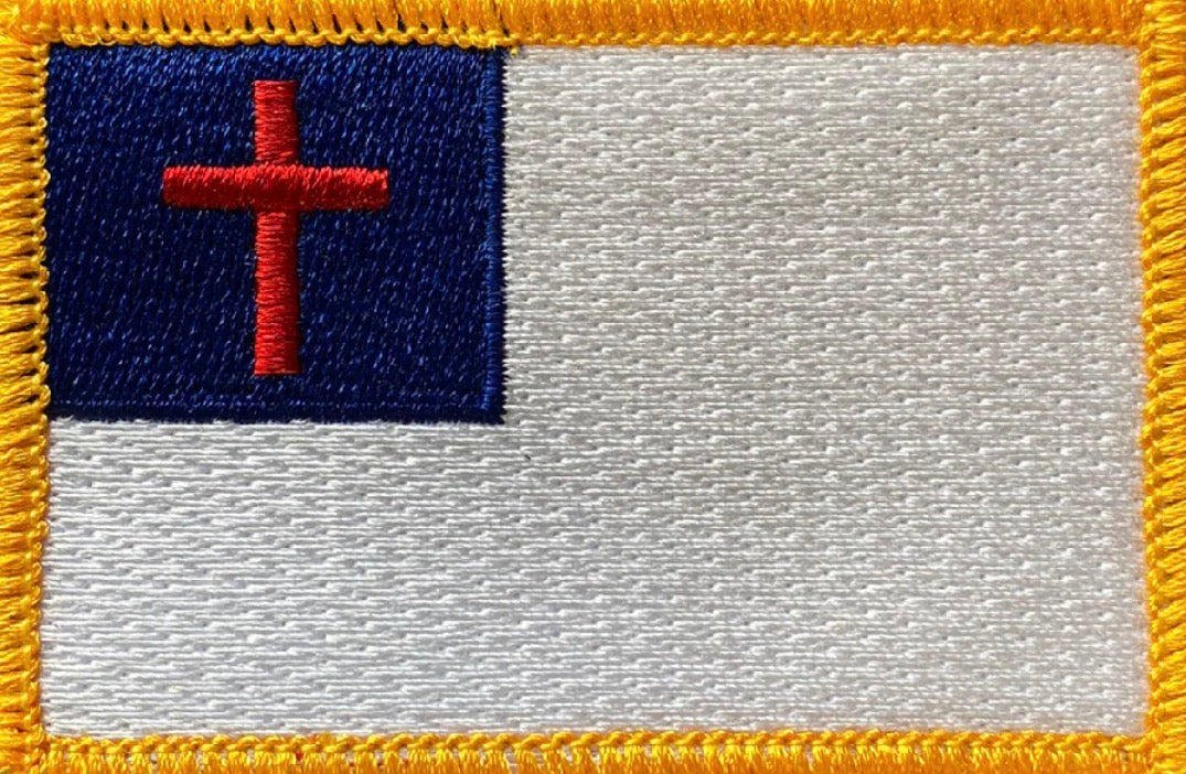 Christian Flag Patch