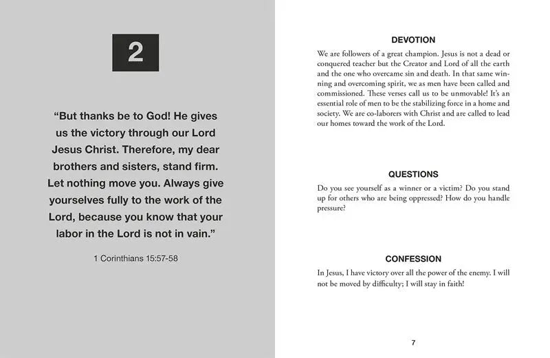 52 Bible Verses for Men