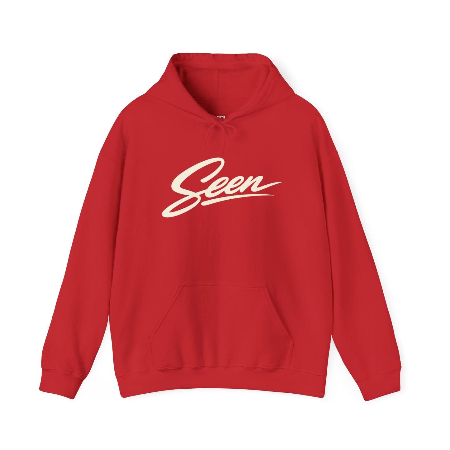 Seen Script Hoodie | Vintage Script Logo Pullover