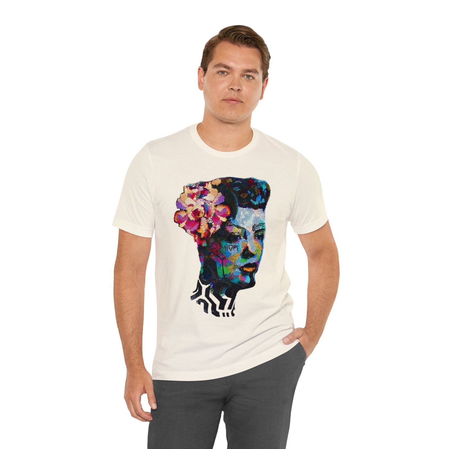 Billie Radical Unisex High End Cotton Short Sleeve Tee HUE+MAN Collective