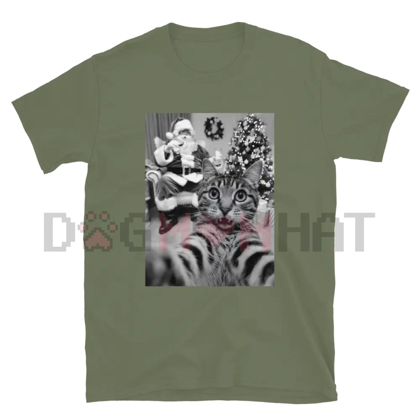 Claws and Claus Unisex T-Shirt – Funny Holiday Pun & Edgy Christmas Graphic Tee