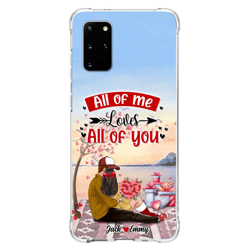 Personalized Couple Phone Case - Best Gift For Couple - Happy Valentine's Day