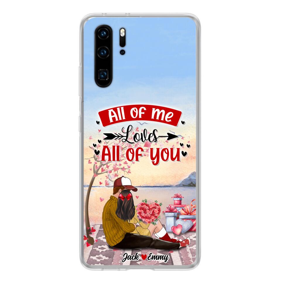 Personalized Couple Phone Case - Best Gift For Couple - Happy Valentine's Day