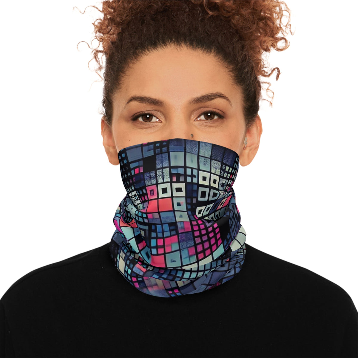 Optical Disarray Anti-Surveillance Face Mask – Vision Distortion Tech