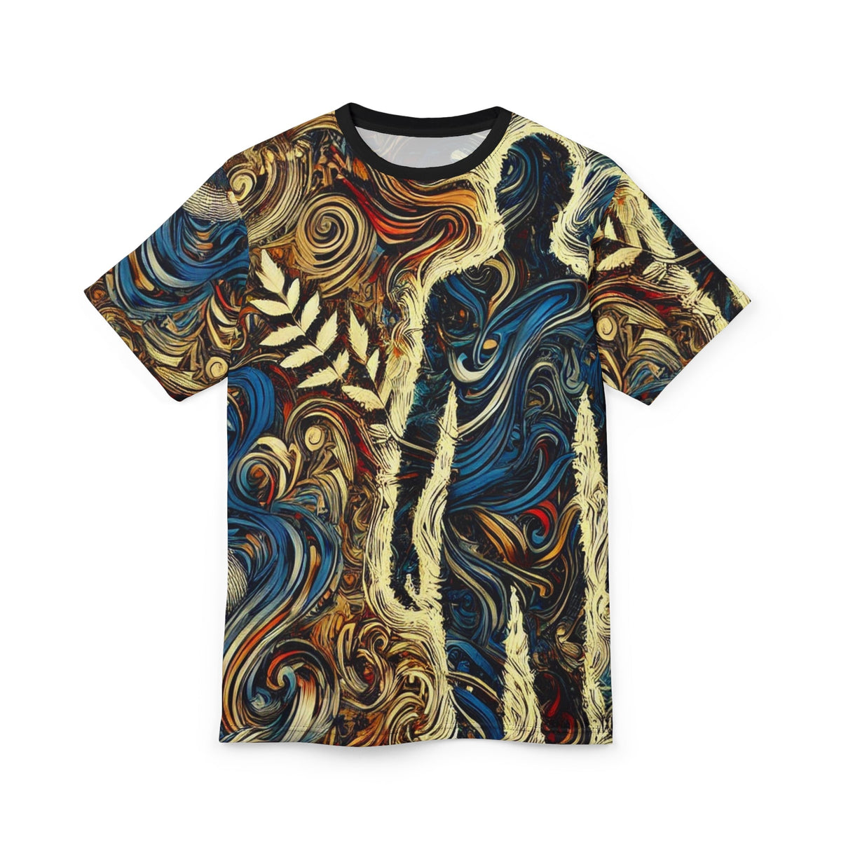 Encrypted Horizons Anti-Surveillance Tee Shirt – Adversarial Pattern Clothing
