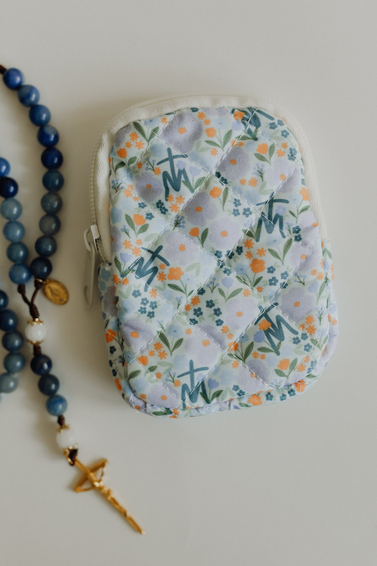 Marian Rosary Pouch
