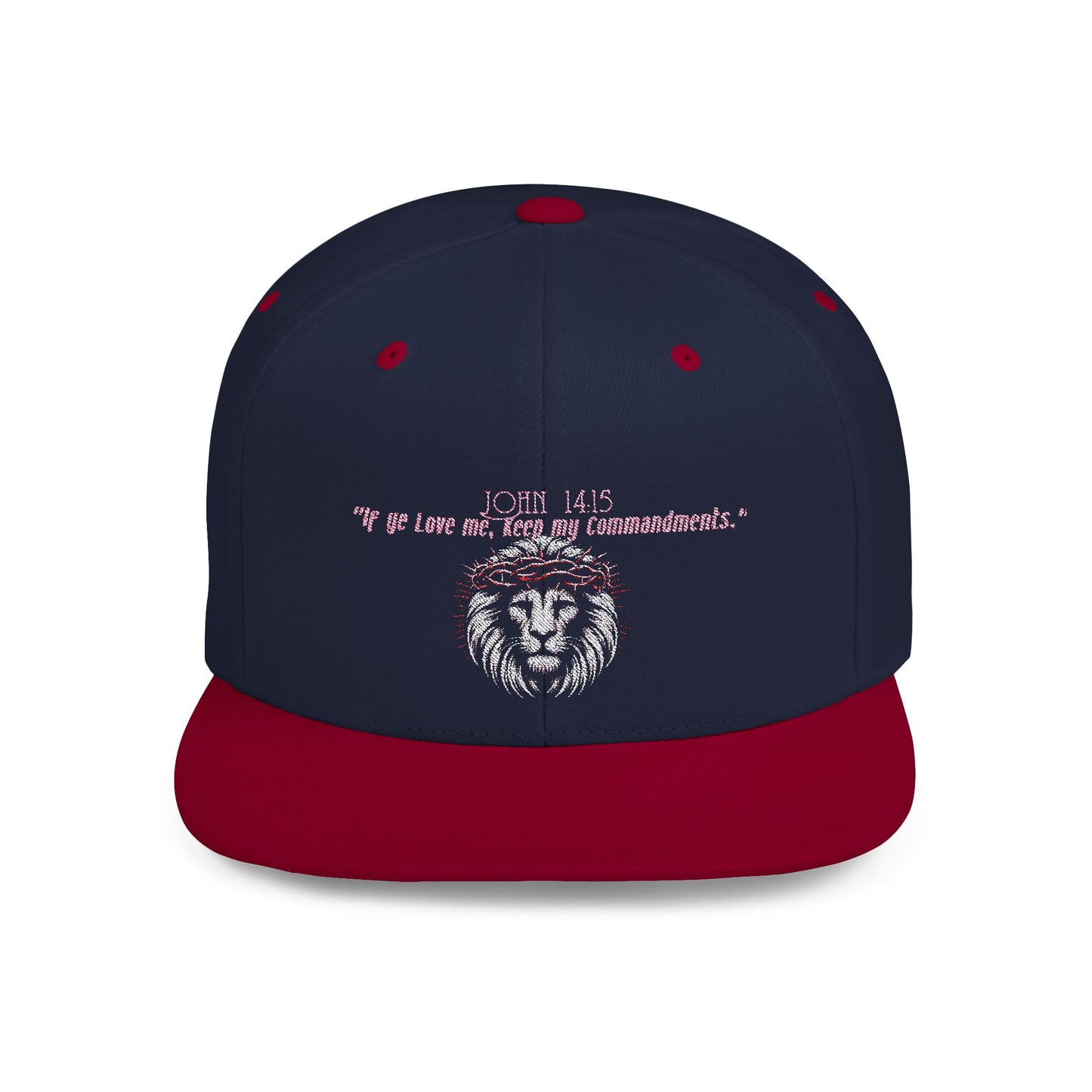 John 14:15 Flat Bill Snapback