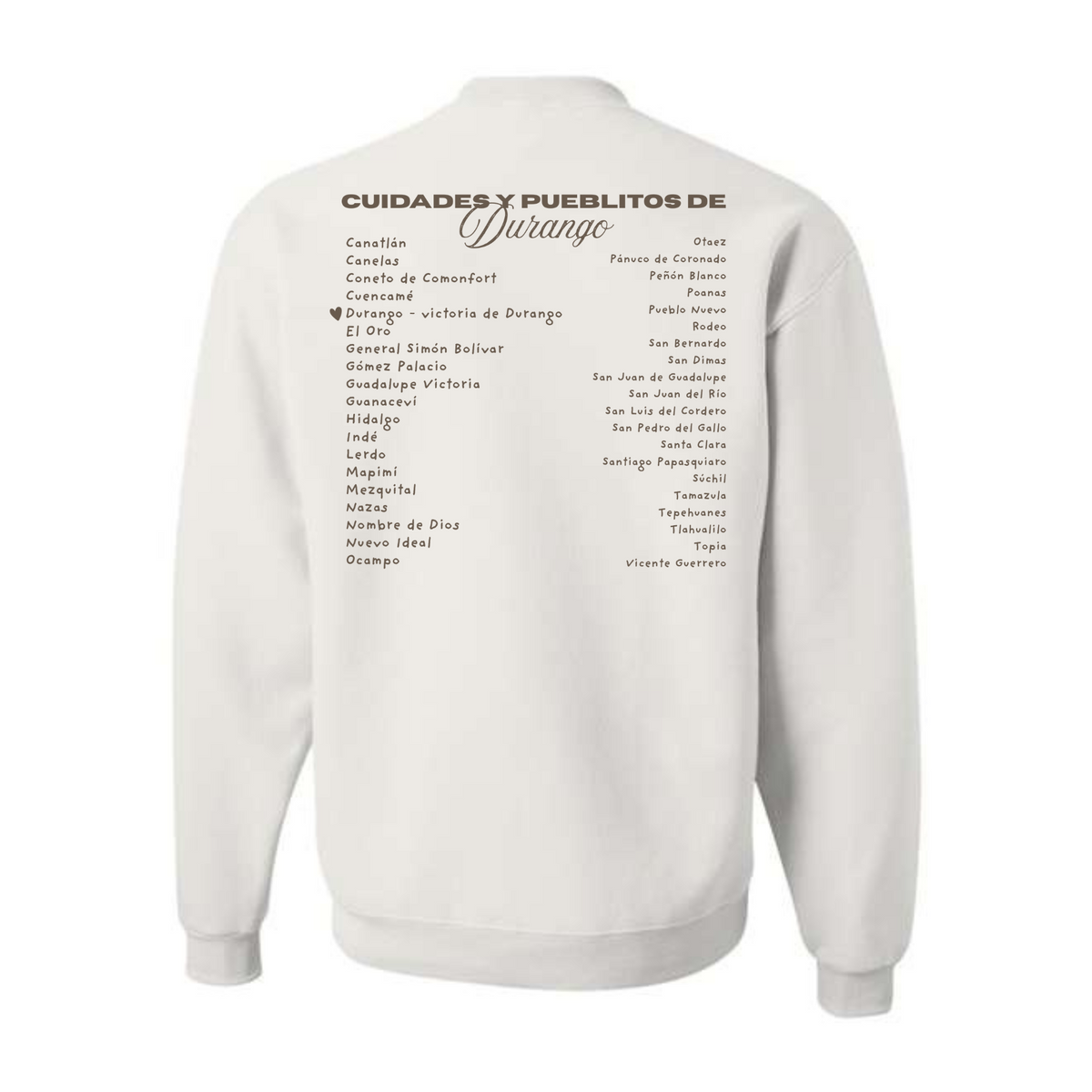 Durango Social Club Crewneck • Tee