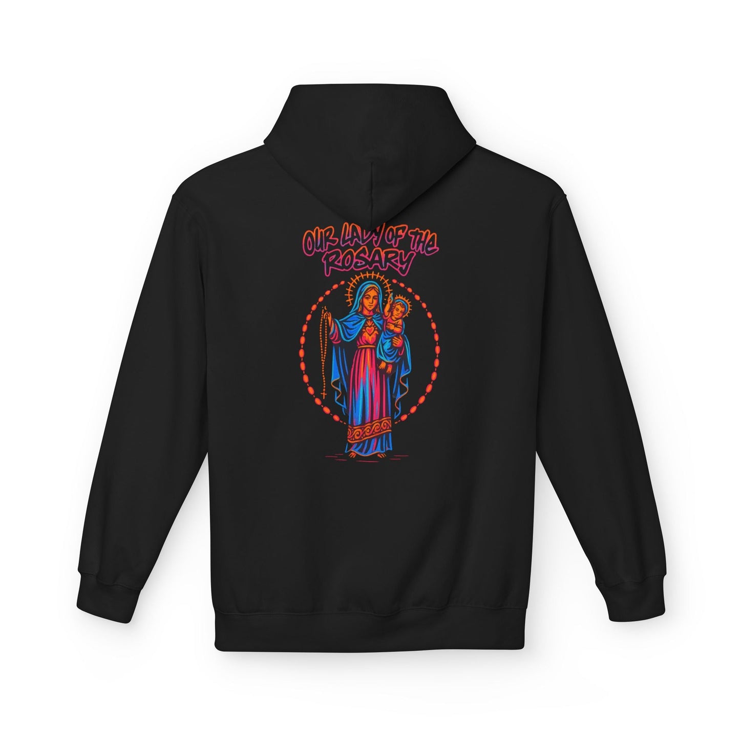 Our Lady of the Rosary | Catholic Hoodie | Marian Faith