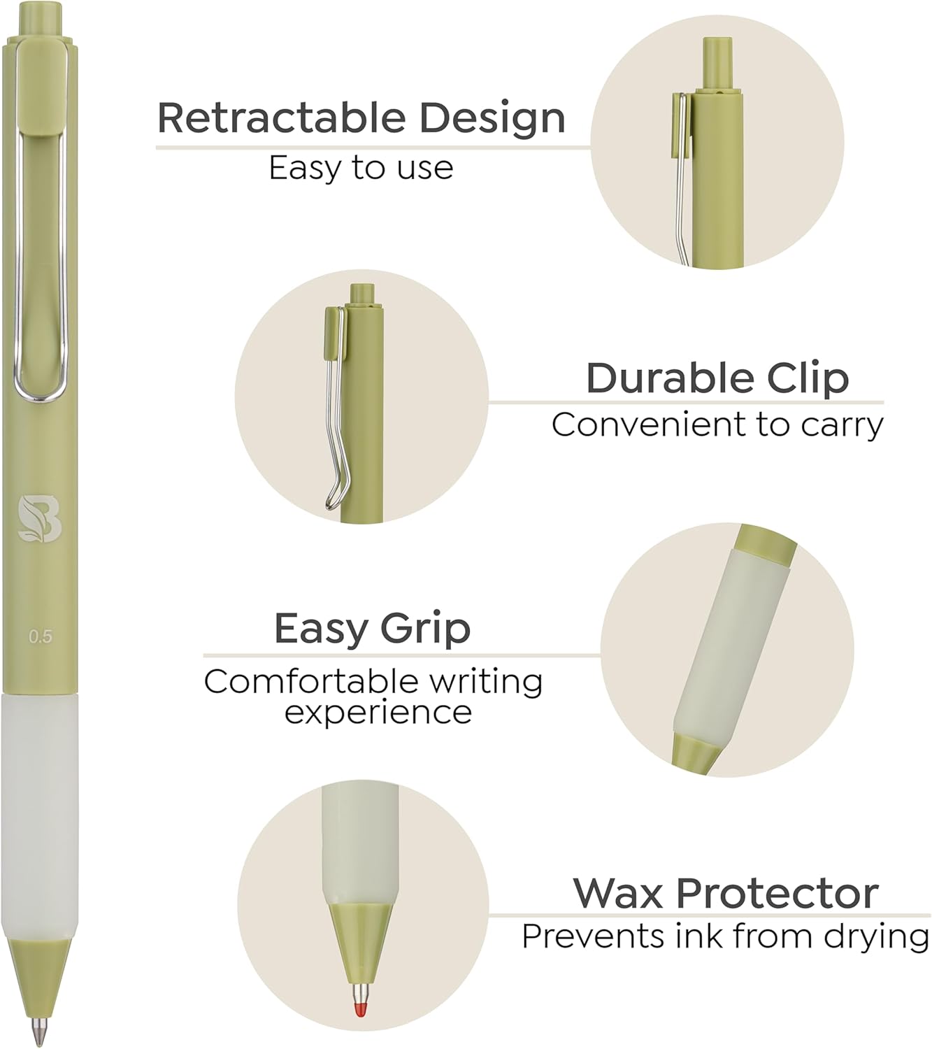 Highlighters and Pens - Earthy Edition