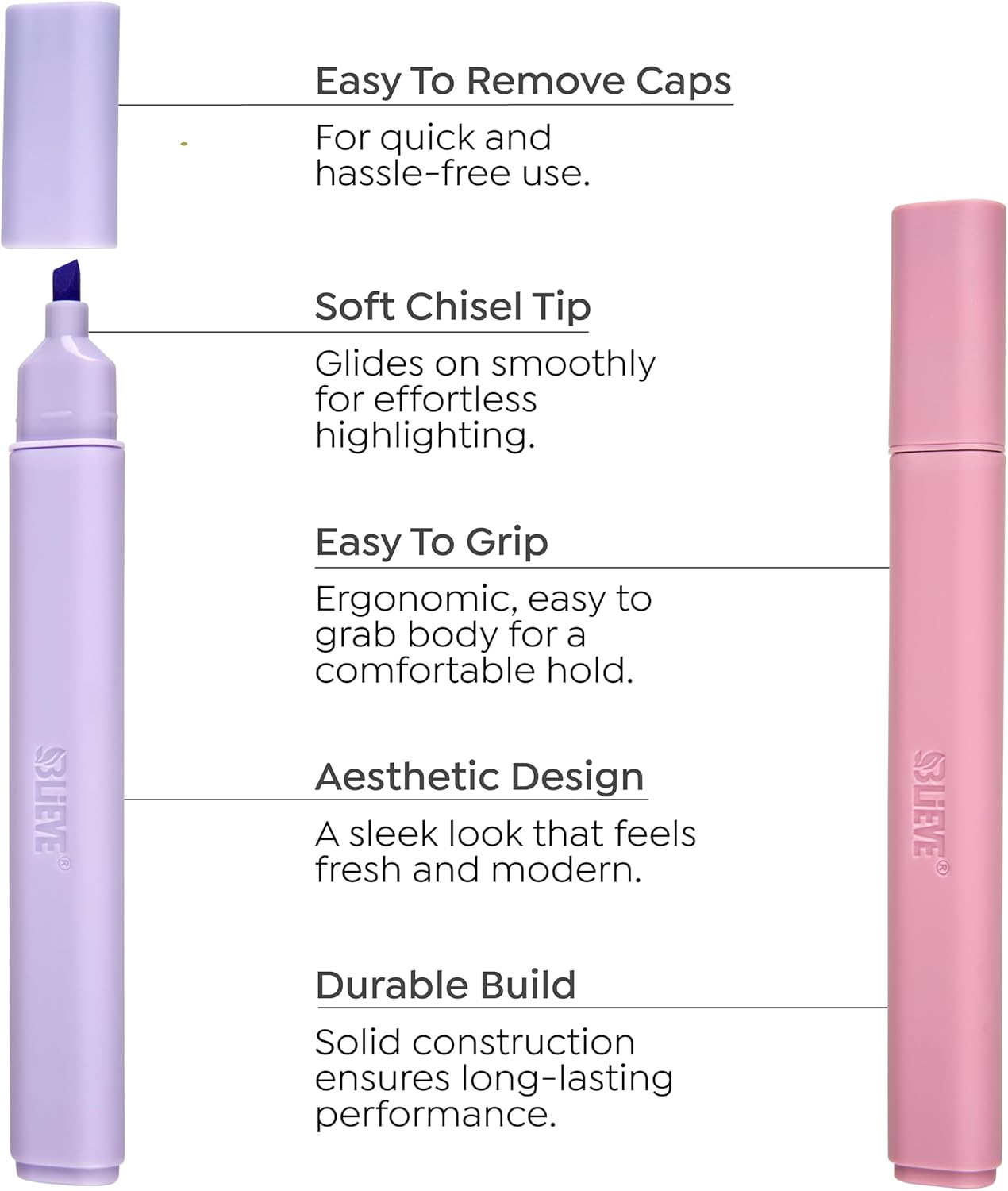 Highlighters and Pens - Morandi Edition