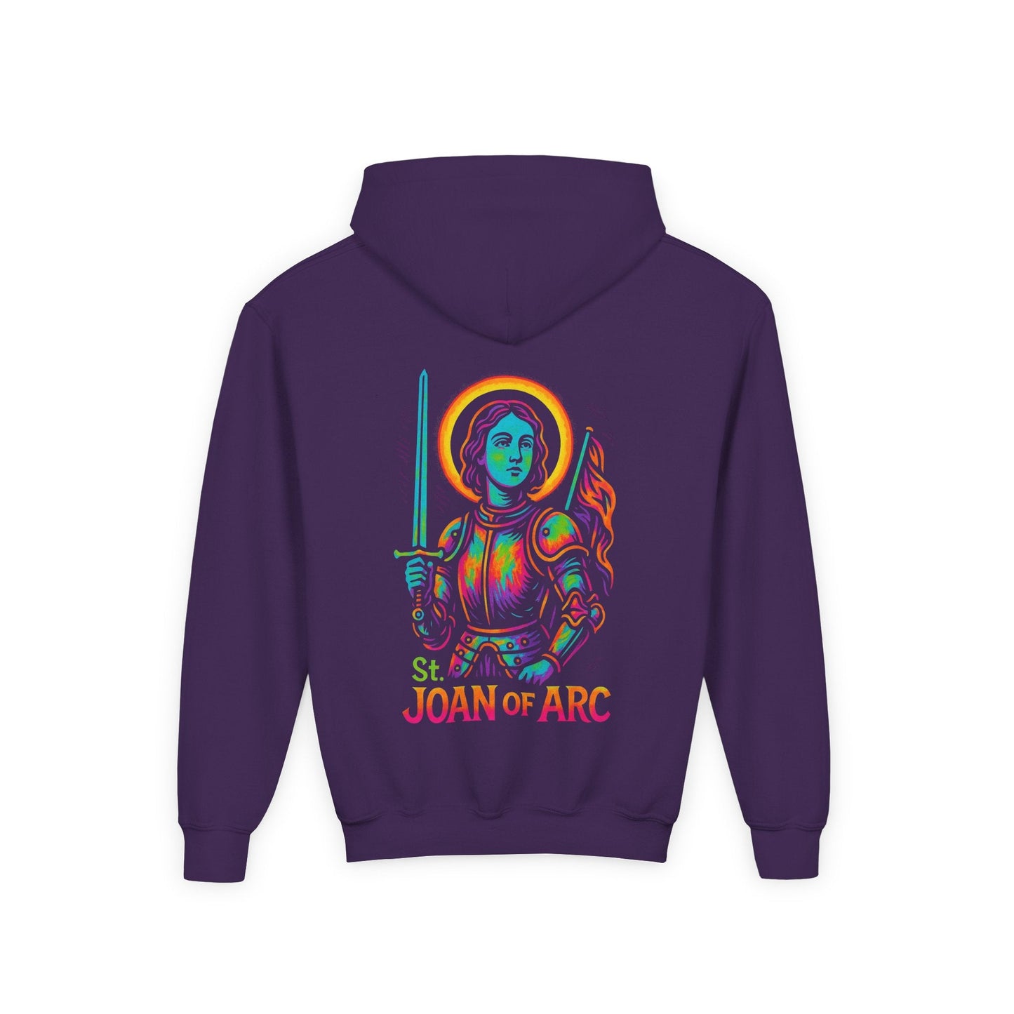 St. Joan of Arc | Kids Catholic Hoodie | Warrior Saint