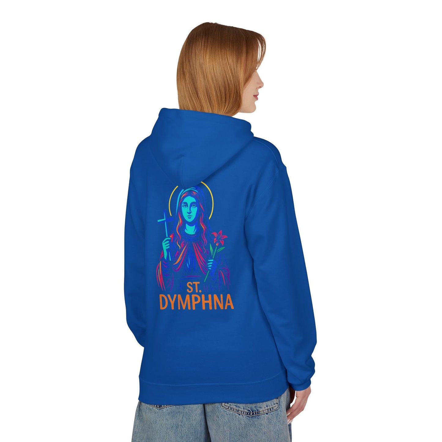 St. Dymphna | Catholic Hoodie | Mental Health Patroness