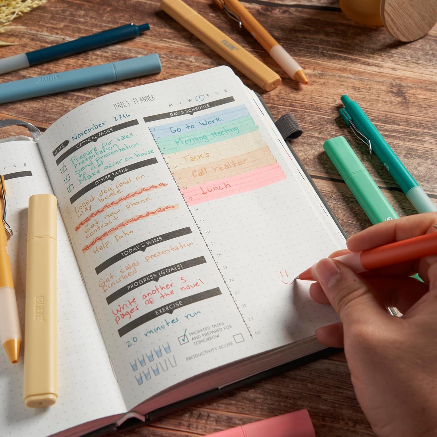 Highlighters and Pens - Vintage Edition