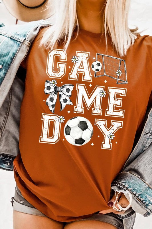 Soccer Game Day Graphic Plus Tee