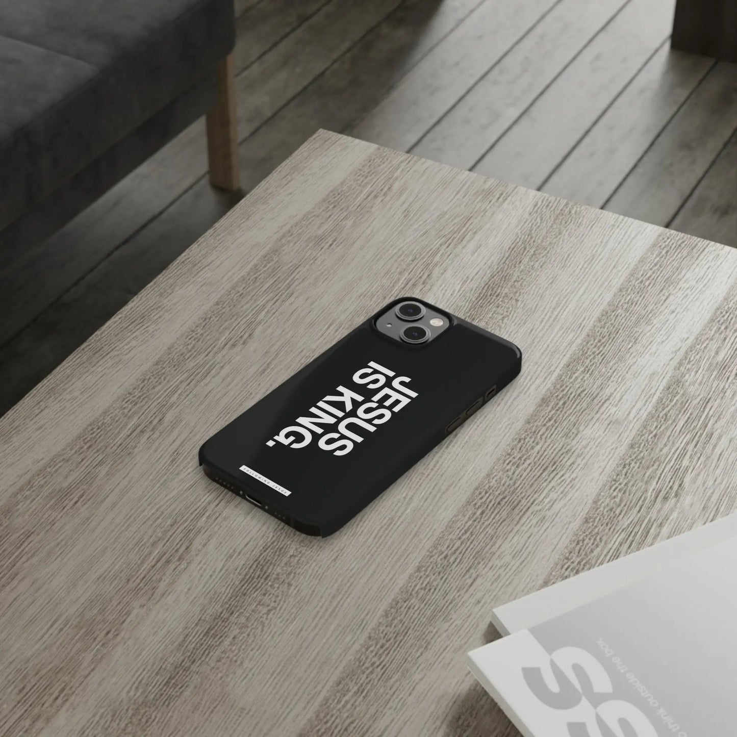 Jesus Is King - Slim iPhone Cases
