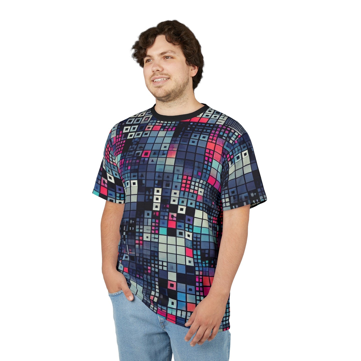Optical Disarray Anti-Surveillance T-Shirt – Machine Vision Disruption Shirt