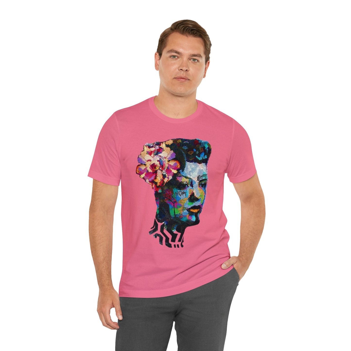 Billie Radical Unisex High End Cotton Short Sleeve Tee HUE+MAN Collective