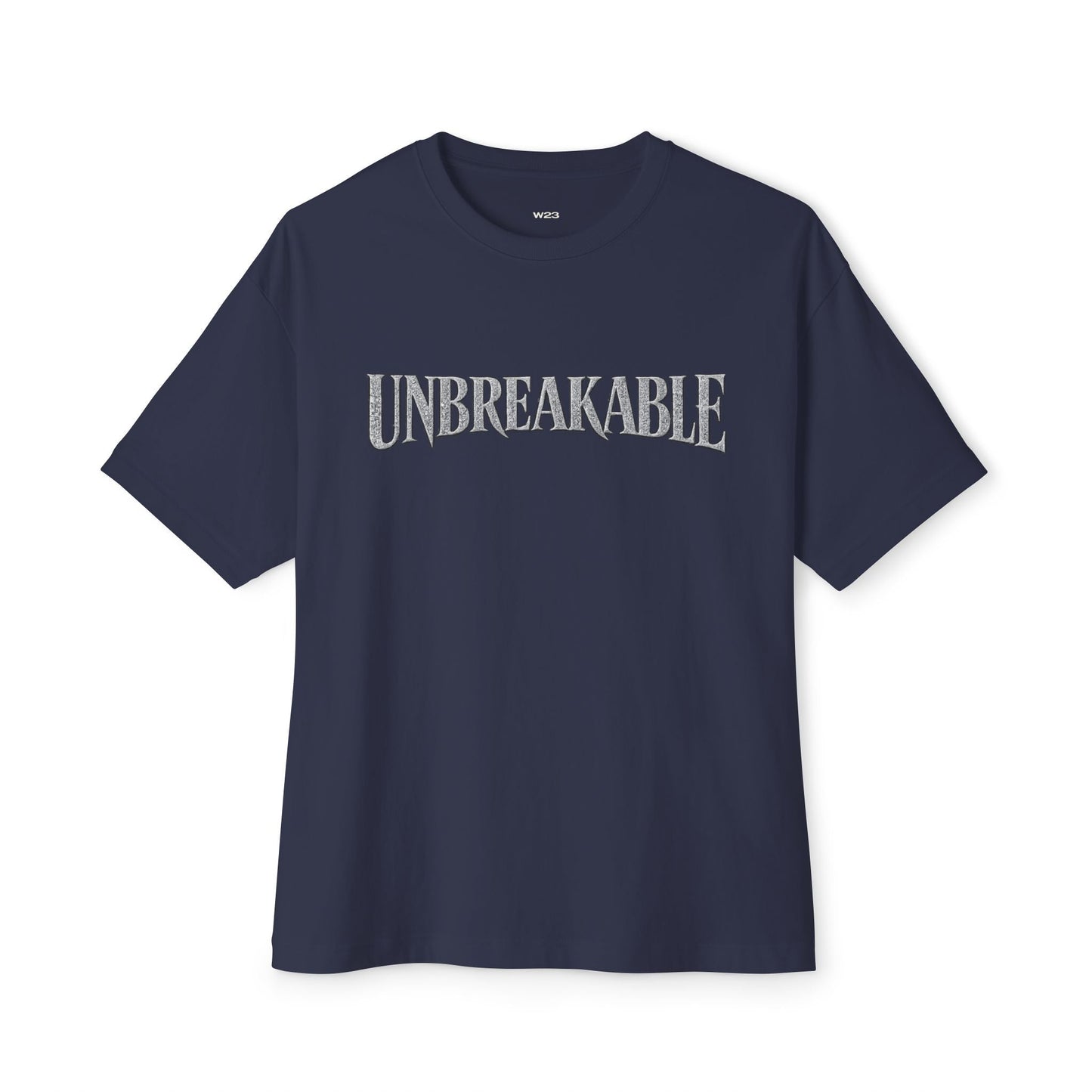 UNBREAKABLE Boxy Tee — Premium Oversized Streetwear | Faith-Based Graphic