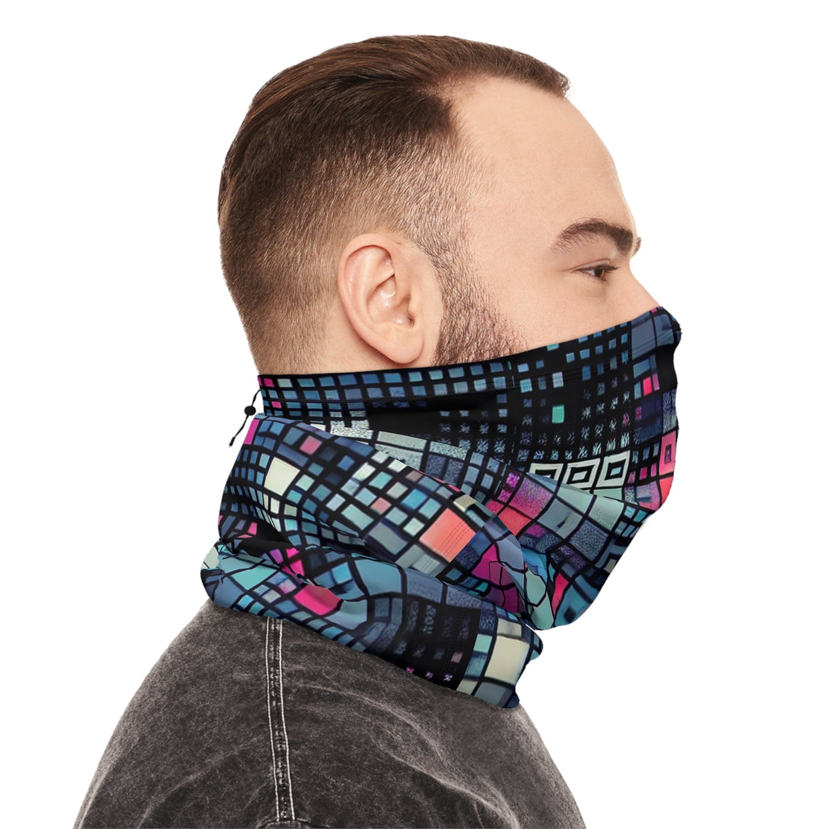 Optical Disarray Anti-Surveillance Face Mask – Vision Distortion Tech