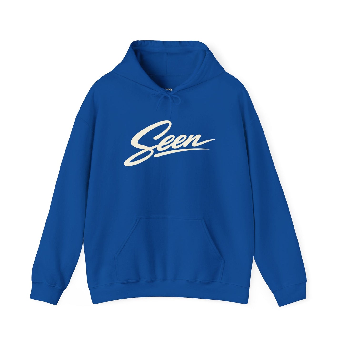Seen Script Hoodie | Vintage Script Logo Pullover