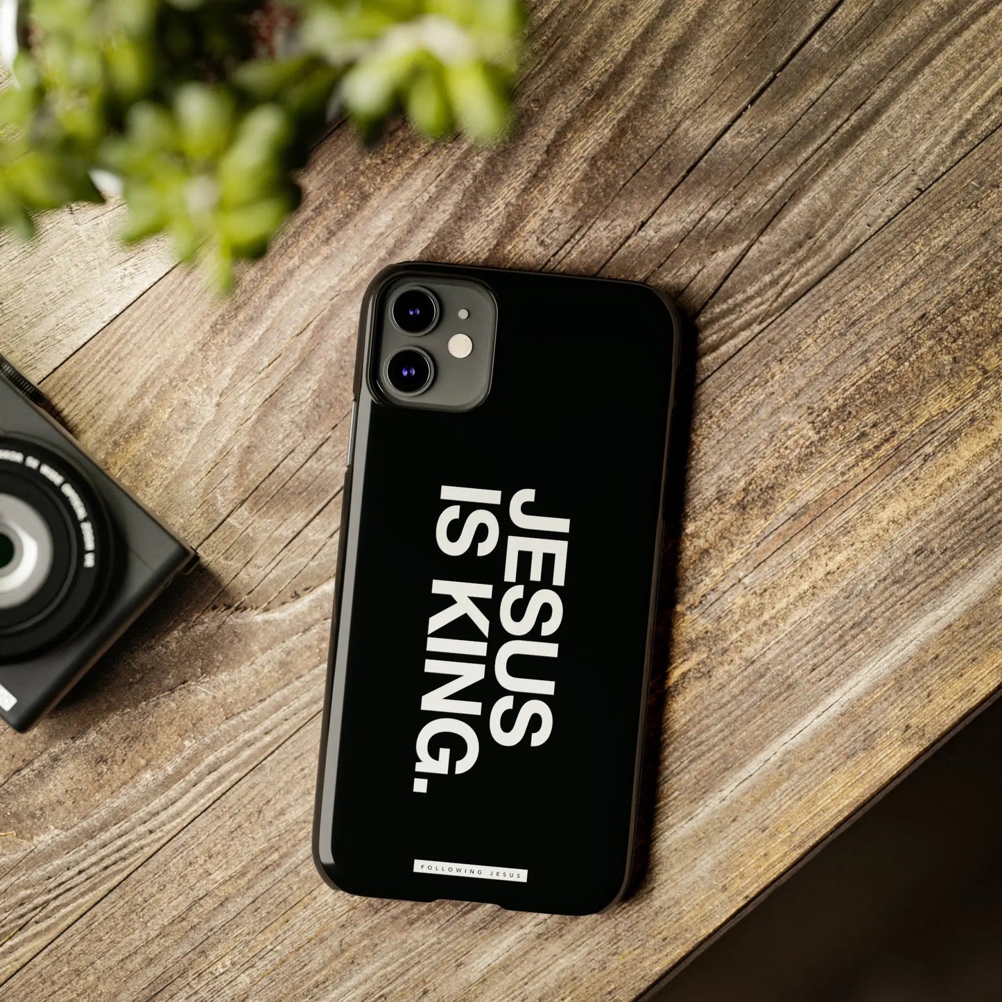 Jesus Is King - Slim iPhone Cases