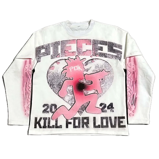 "Pieces" Love Long Sleeve Shirt