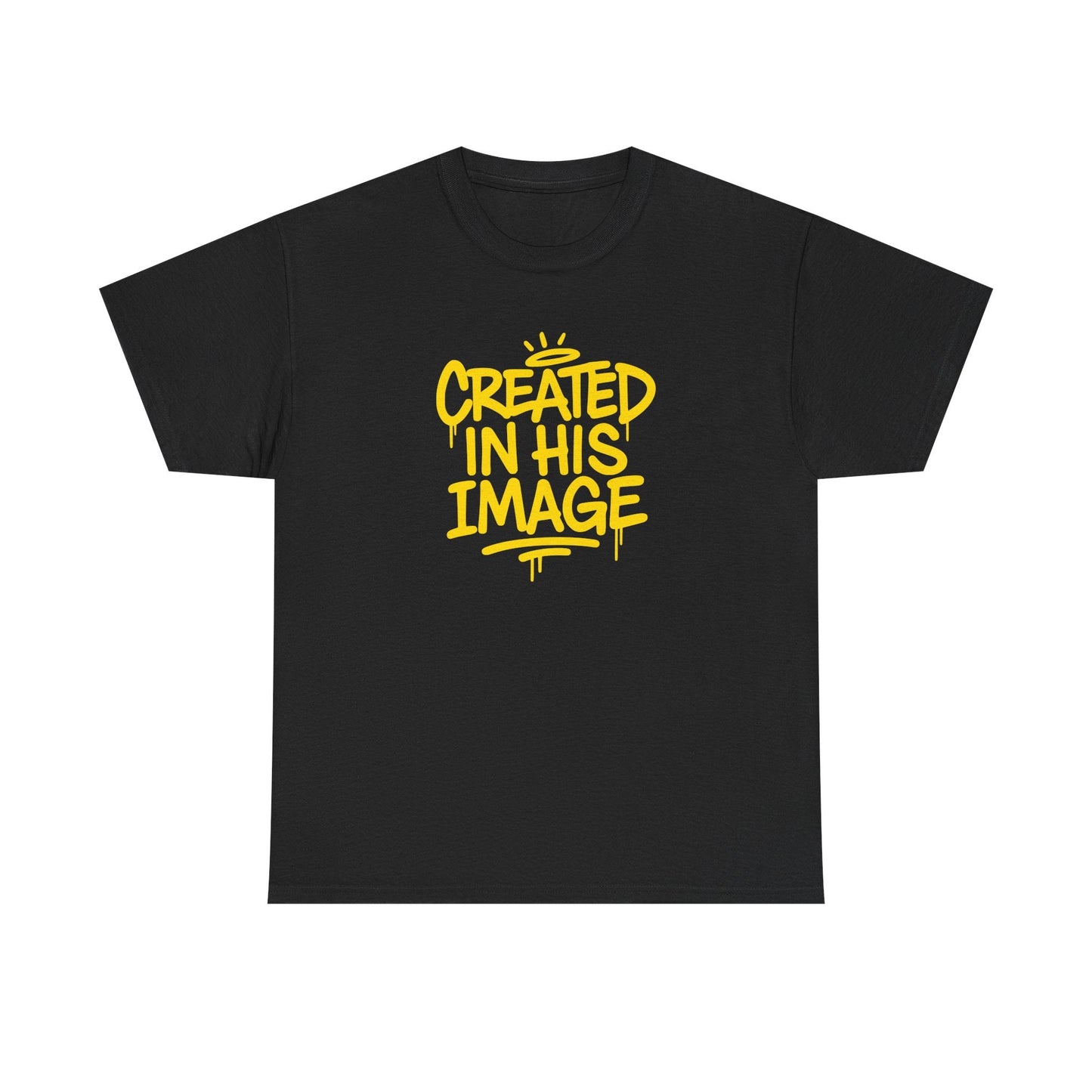 Created In His Image T-Shirt — Genesis 1:27 Inspirational Graphic Tee