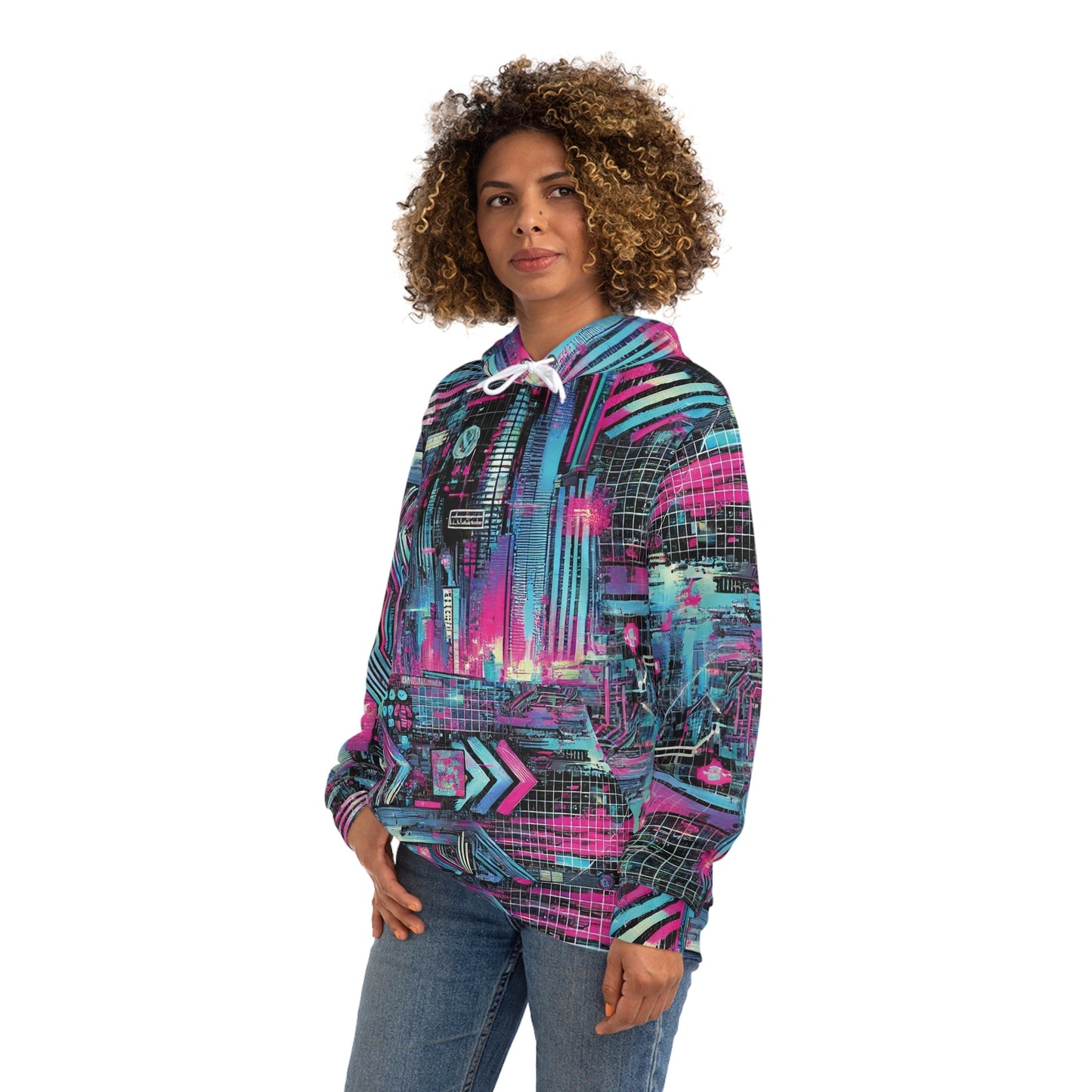 Cyber City Hoodie — Anti-Surveillance Streetwear