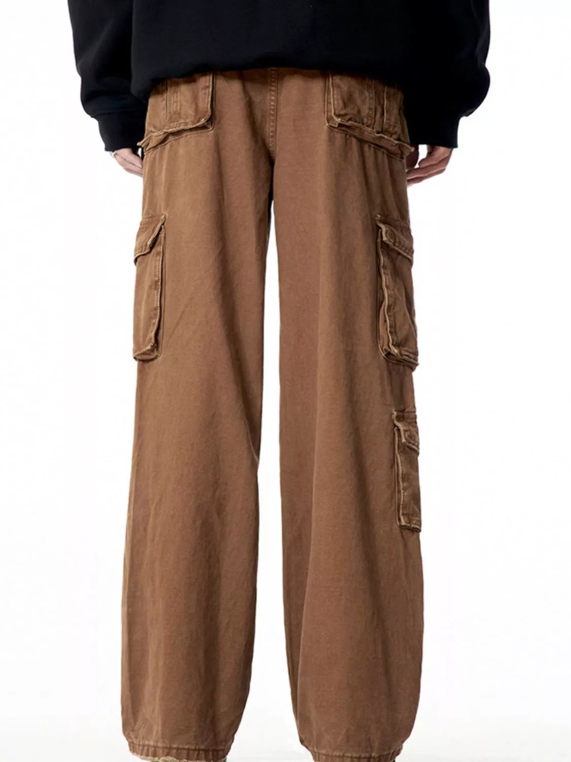 Men's Wide Leg Cargo Pants