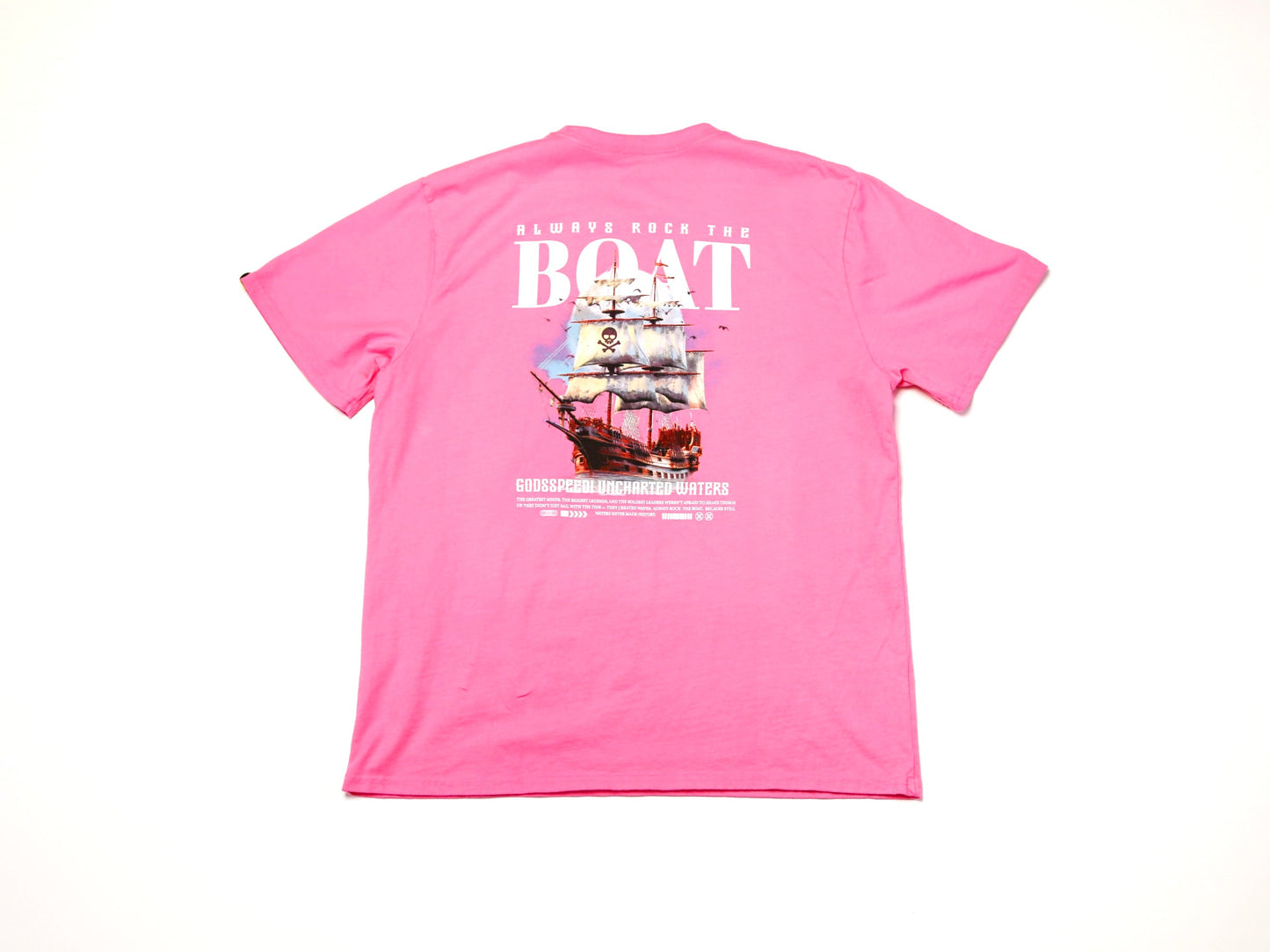 Always Rock The Boat T - Pink Cloud
