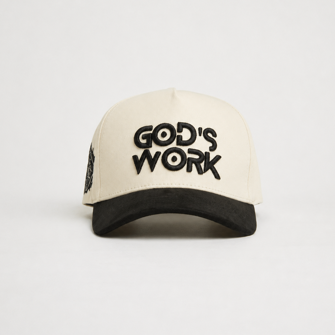 God’s Work- Signature Series Cadillac Suede Brim Snap-Back