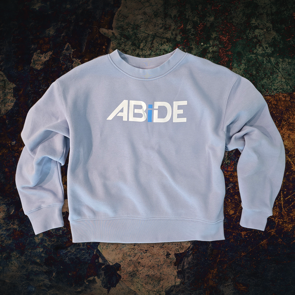 ABiDE Woman's Powder Blue Relax Crew