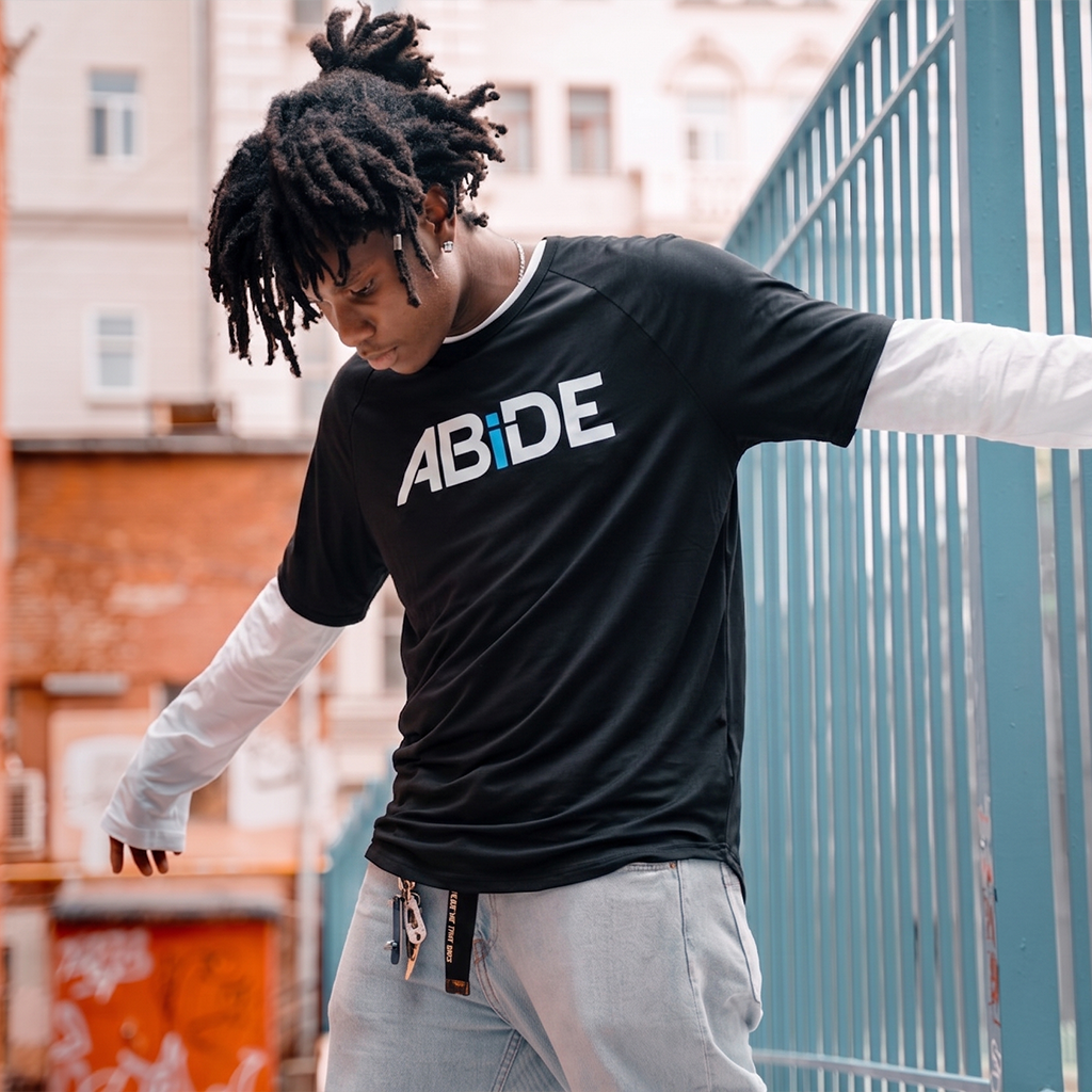 ABiDE Midnight Black Luxury Bamboo Tee