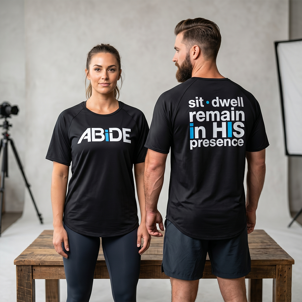 ABiDE Midnight Black Luxury Bamboo Tee