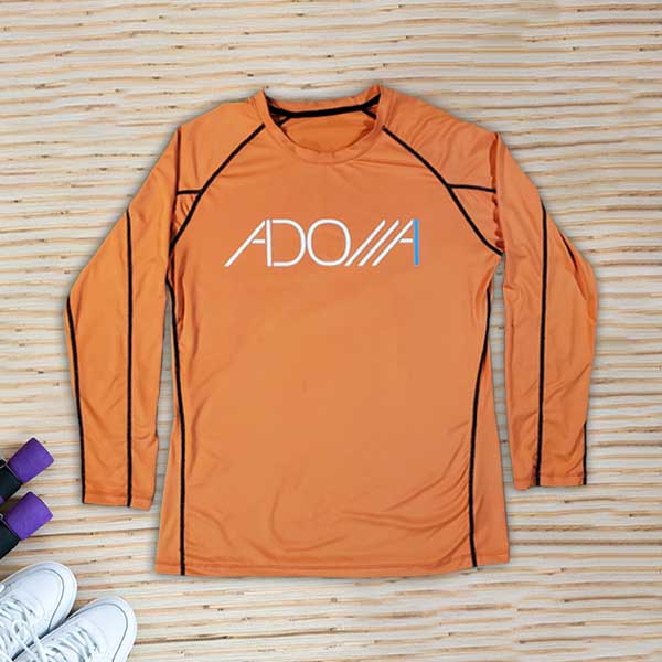 ADONAI (Lord) - Dry-Fit Long Sleeve - Pumpkin