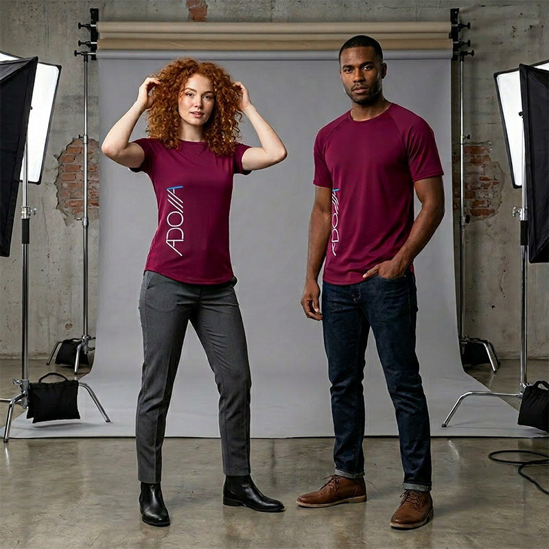 ADONAI (Lord) - Wine Red Bamboo Tee
