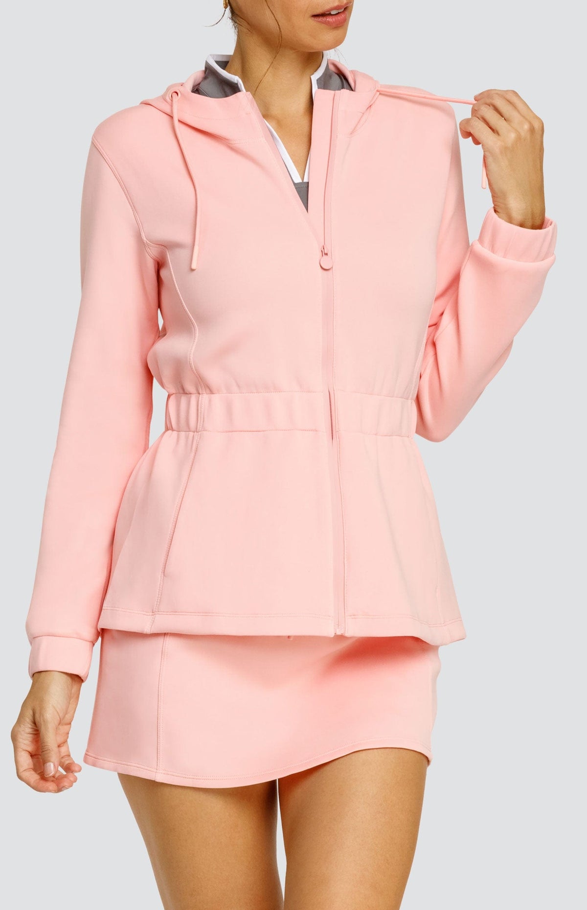 Robyn Hooded Jacket - Quartz Pink