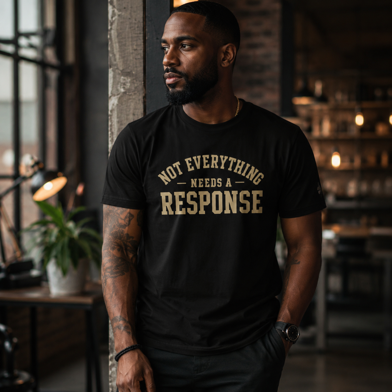 Not Everything Needs a Response Tee — SEEN. Identity Collection