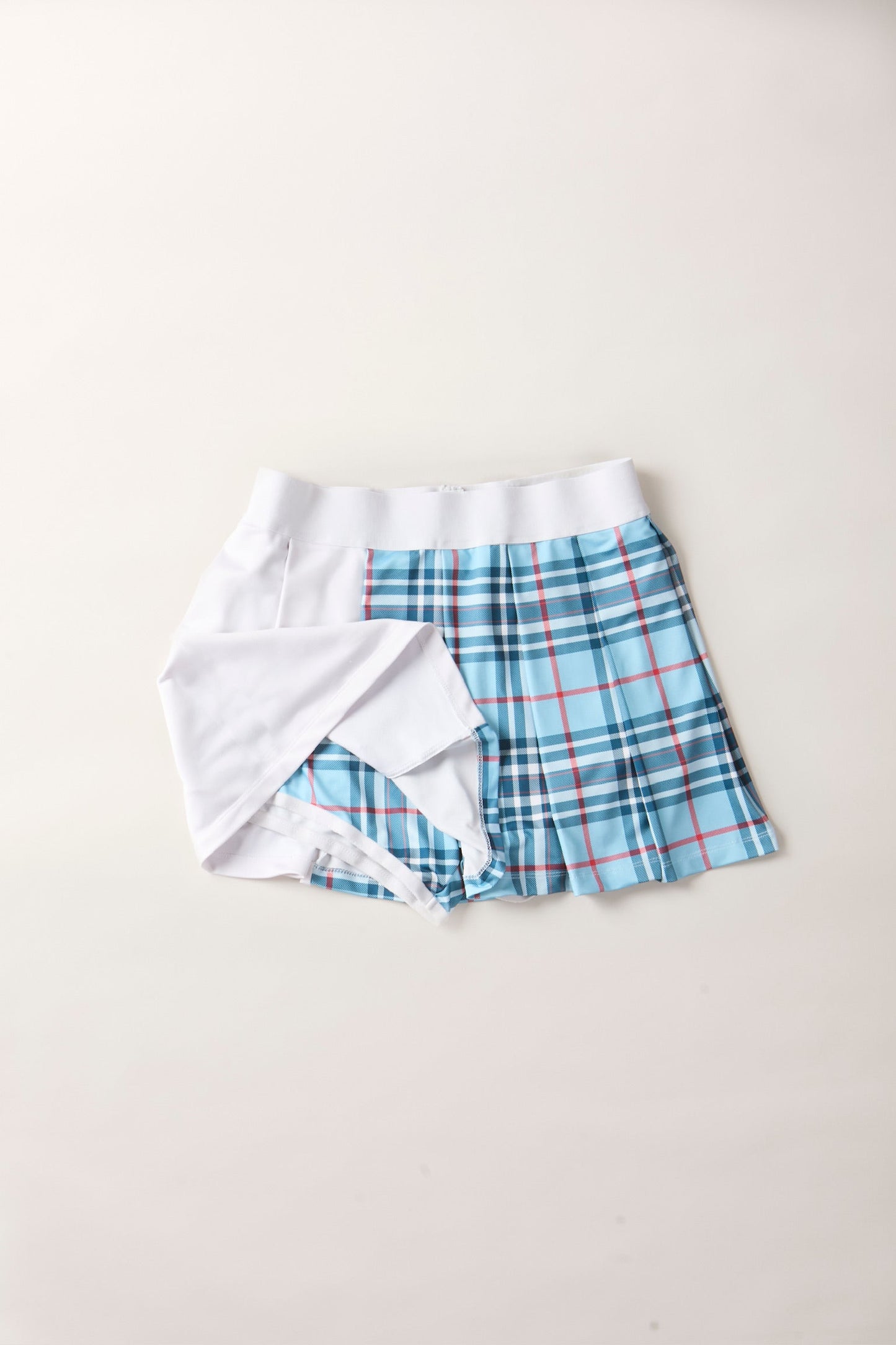 AGGIE BLUE PLAID SKIRT
