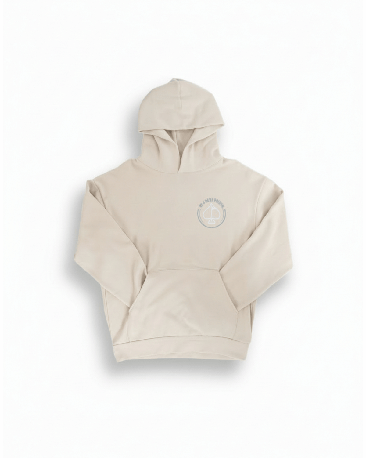 Be A Good Person X Pins and Aces Relax Hood Hoodie - Cream
