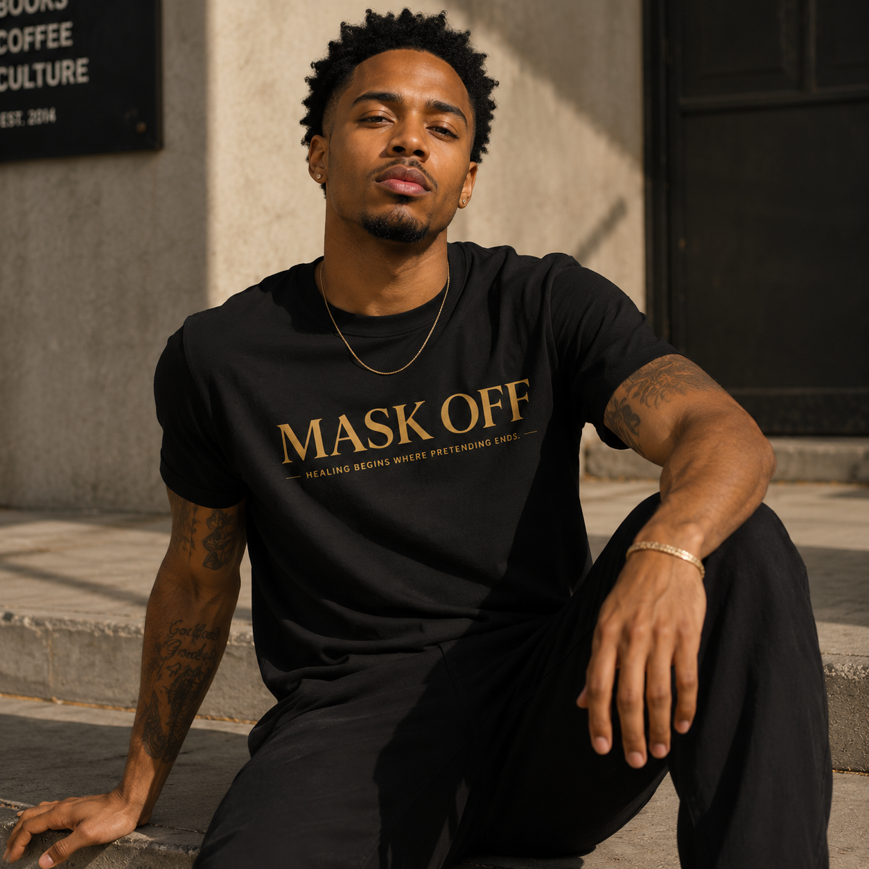 Mask Off Tee — SEEN: Unmasked Collection